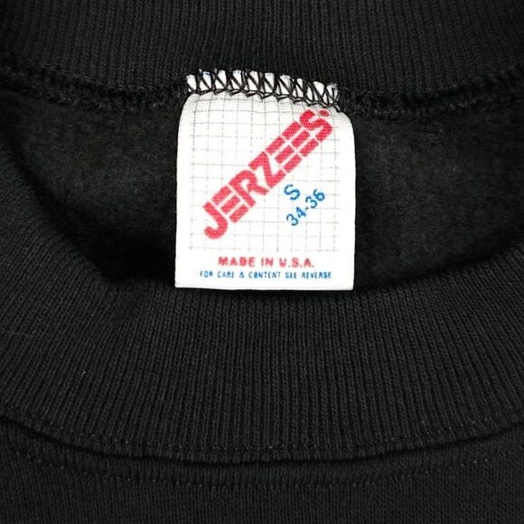 Vintage Rocketdyne Sweatshirt Mens Size XS Black 80s NASA Science Made In USA - Picture 8 of 9